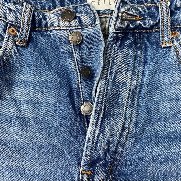 Cello Woman’s Relaxed Denim Jeans Wide Leg - Picture 5 of 7